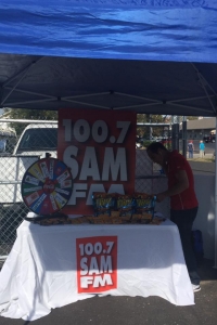 Watch for Sam on Location at area businesses and events.